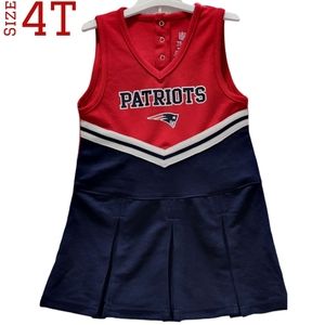 Patriots Cheer Dress 4t